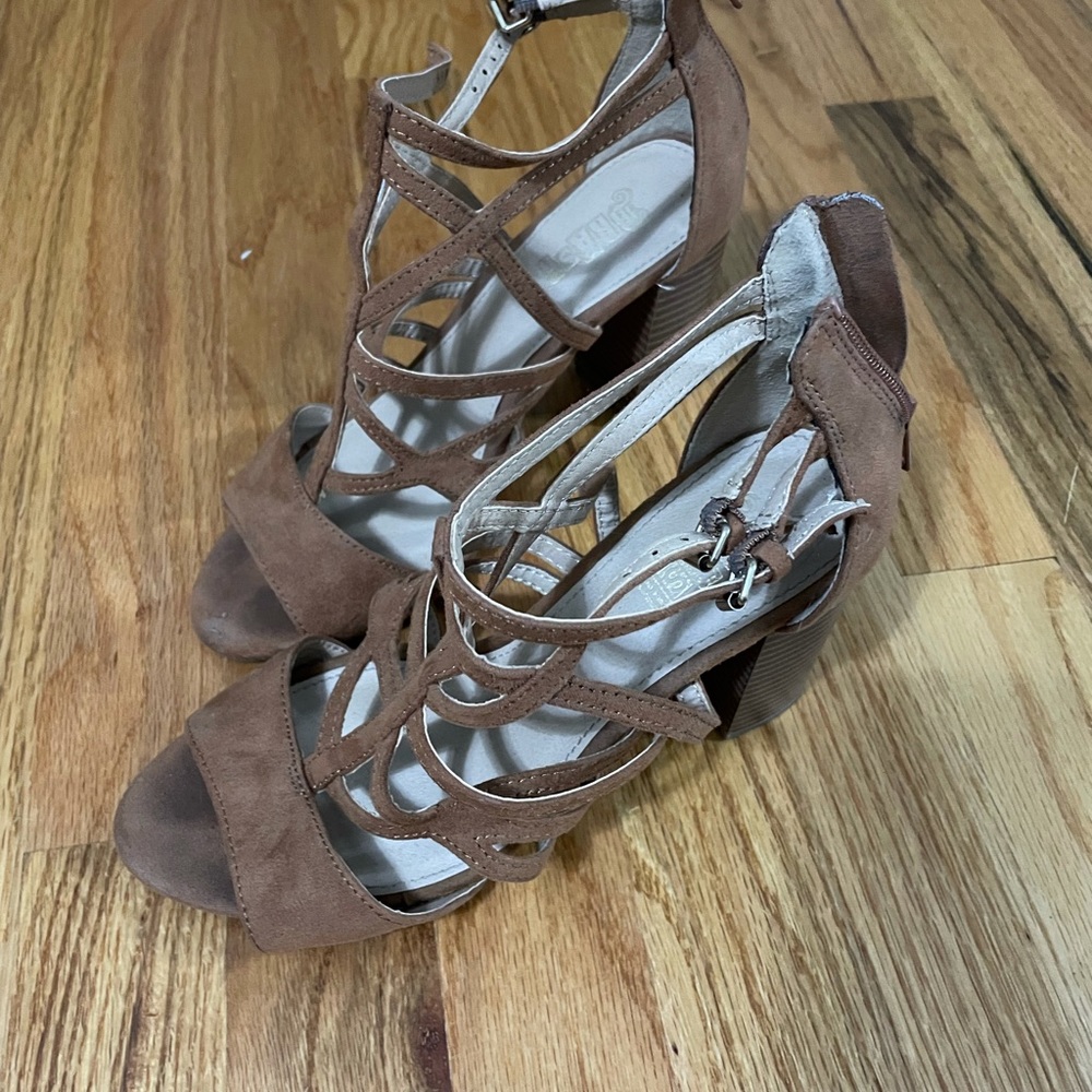 Tan Ankle Booties